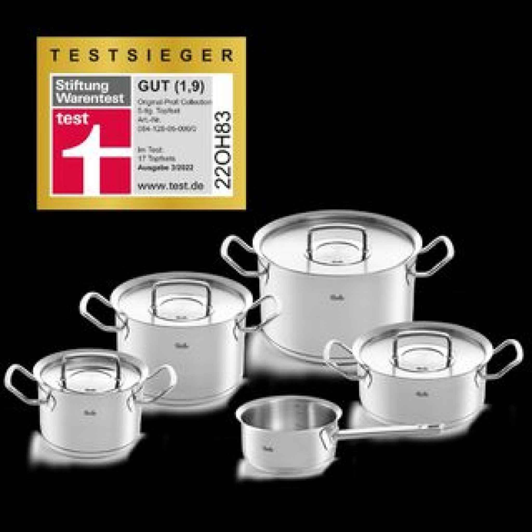 ORIGINAL PROFI COLLECTION,Pot set with saucepan
