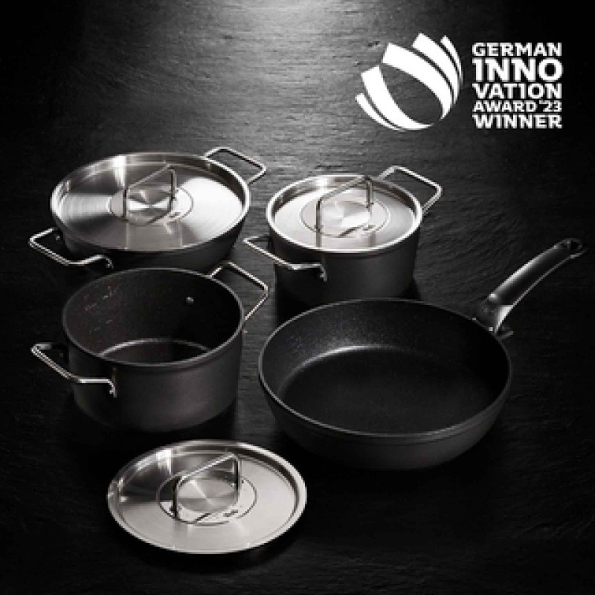 24cm ADAMANT® STEW POT WITH METAL LID