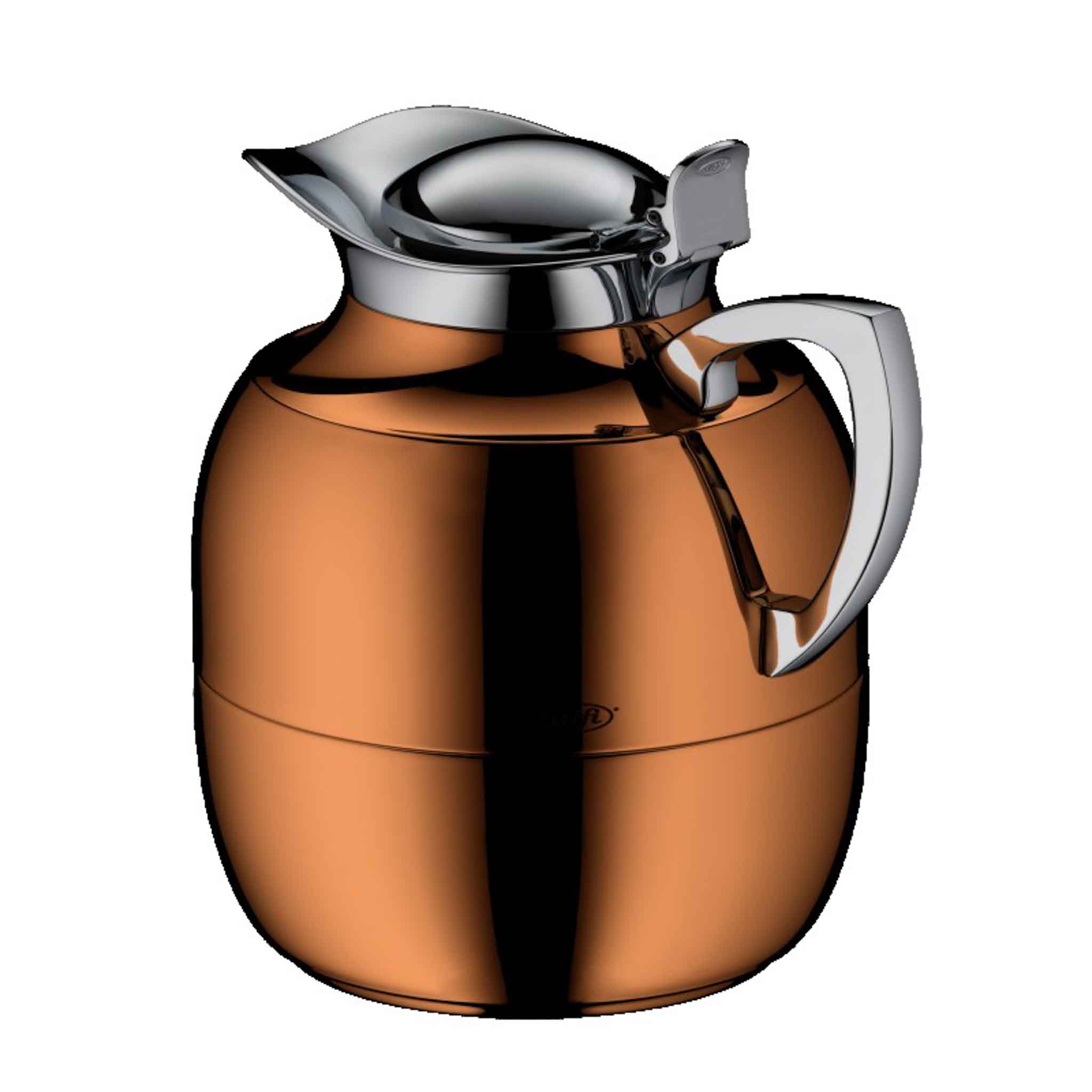 1.0L INSULATED CARAFE JUWEL S/S - COPPER PLATED