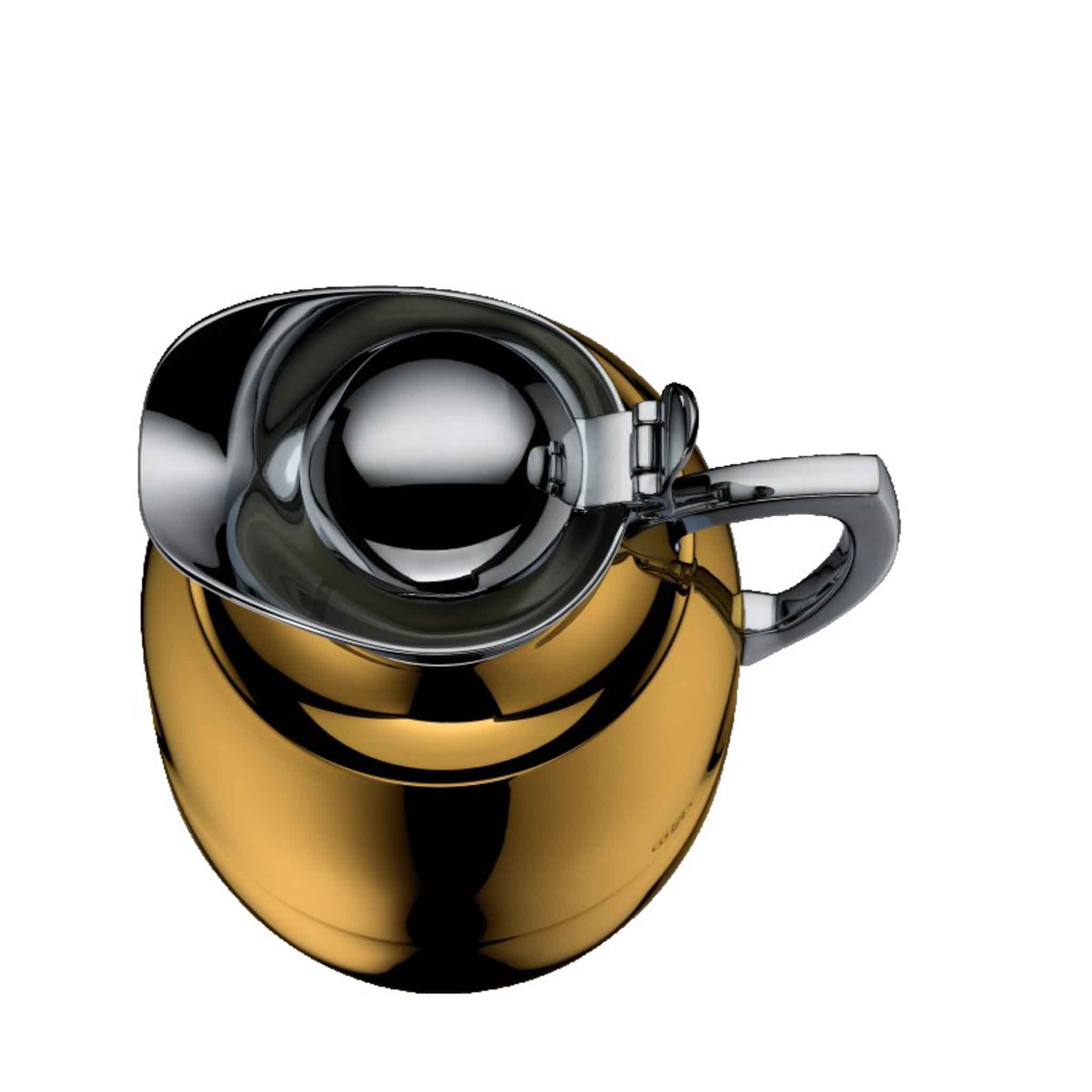 1.0L INSULATED CARAFE JUWEL S/S - GOLD PLATED