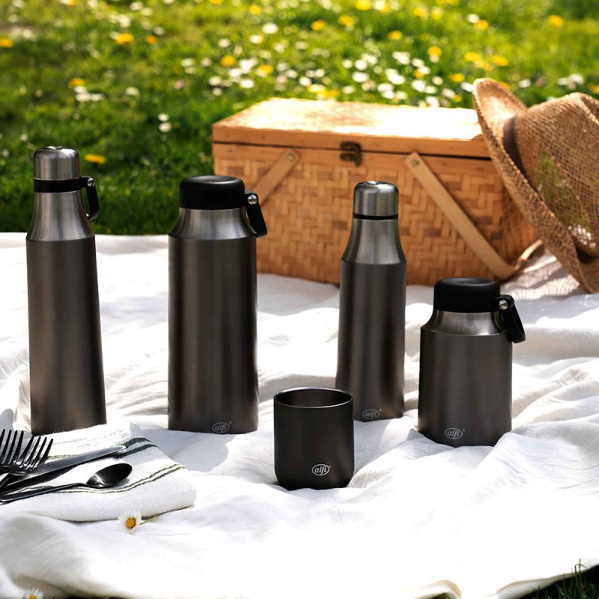 0.5L INSULATED BOTTLE CITY LOOP - COOL GREY