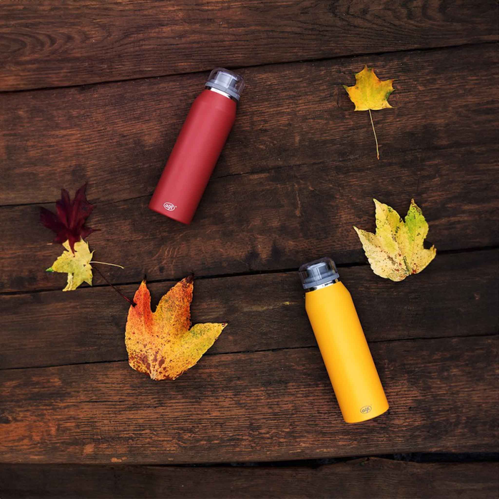 INSULATED BOTTLE ENDLESS - SPICY MUSTARD