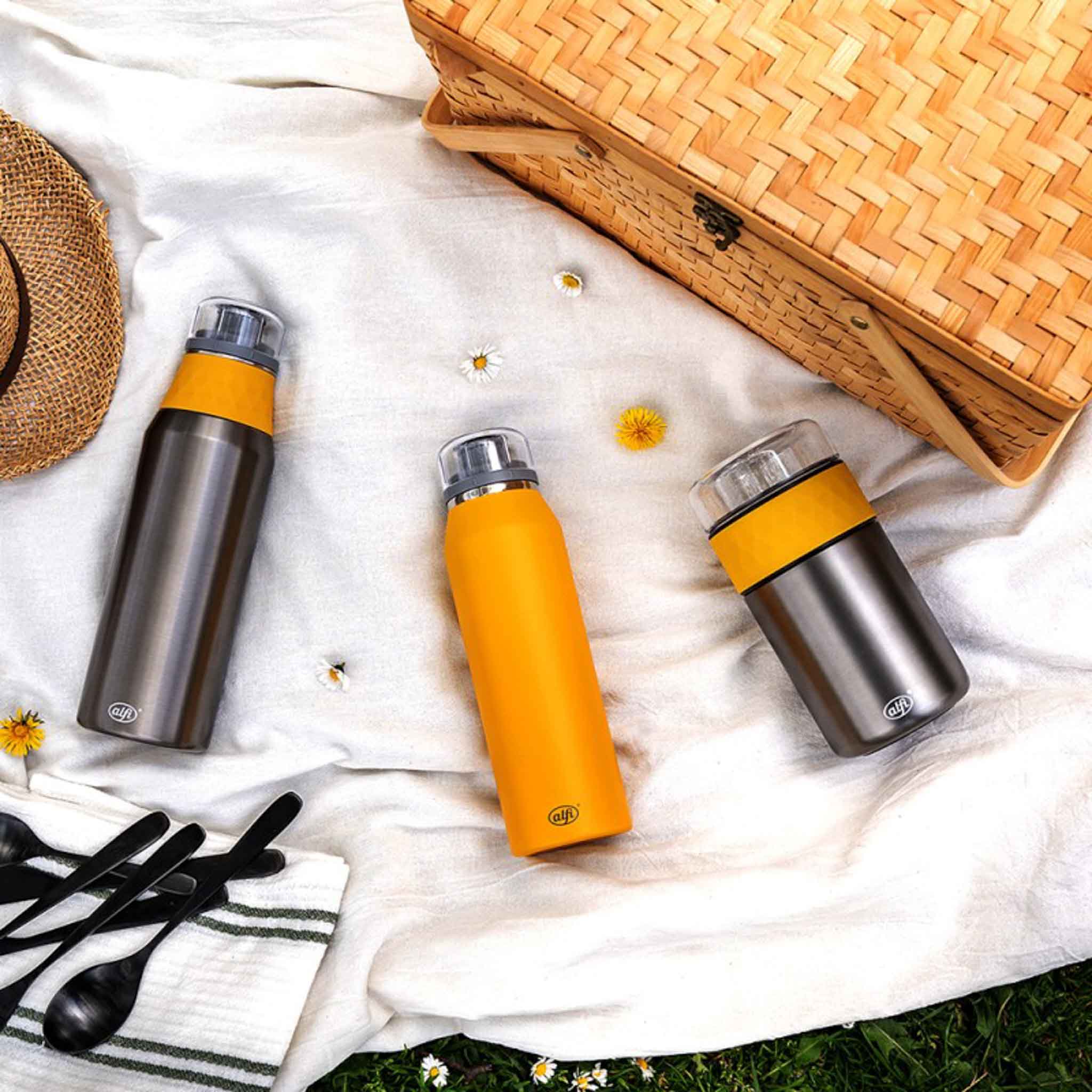 INSULATED BOTTLE ENDLESS - SPICY MUSTARD