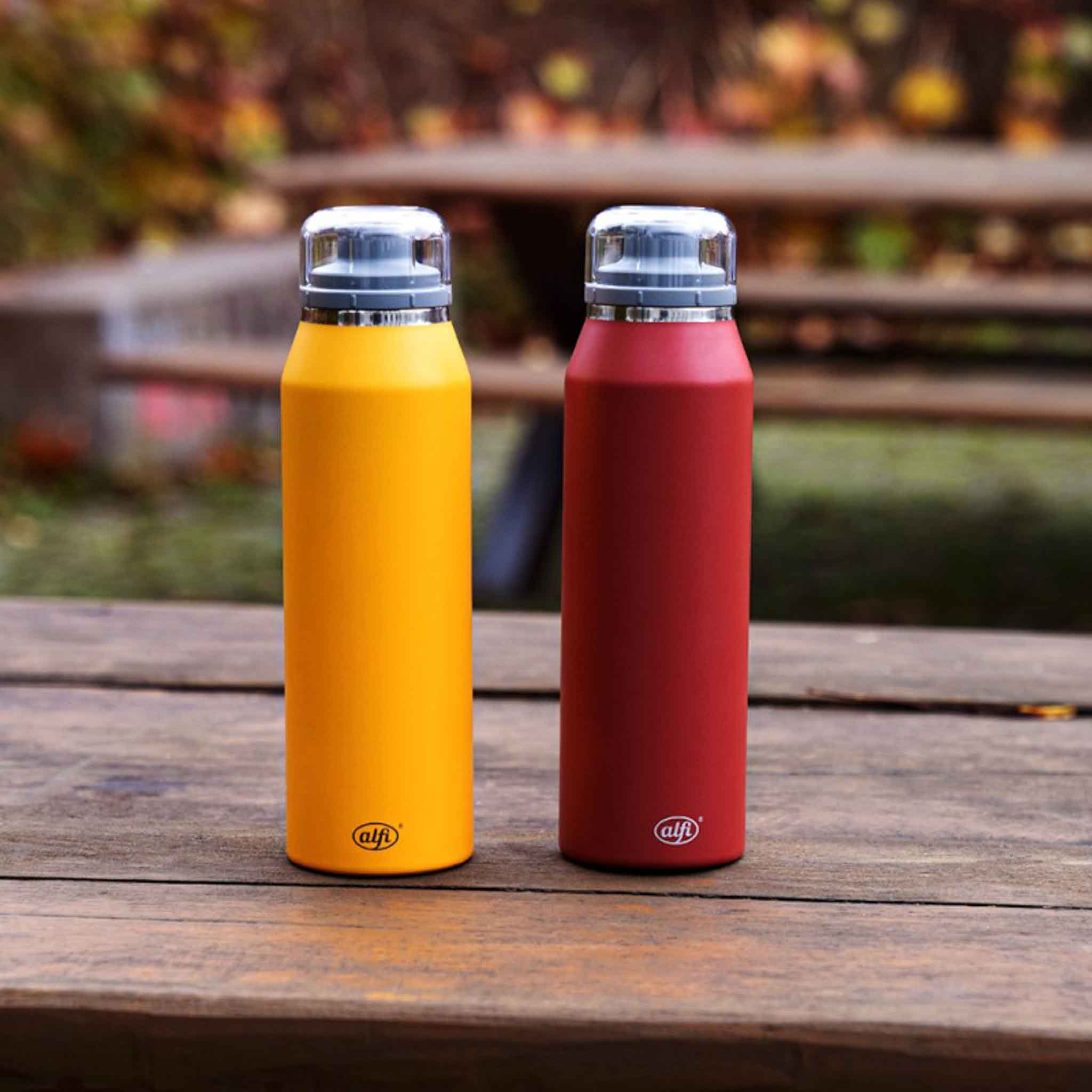 INSULATED BOTTLE ENDLESS - RED MAT