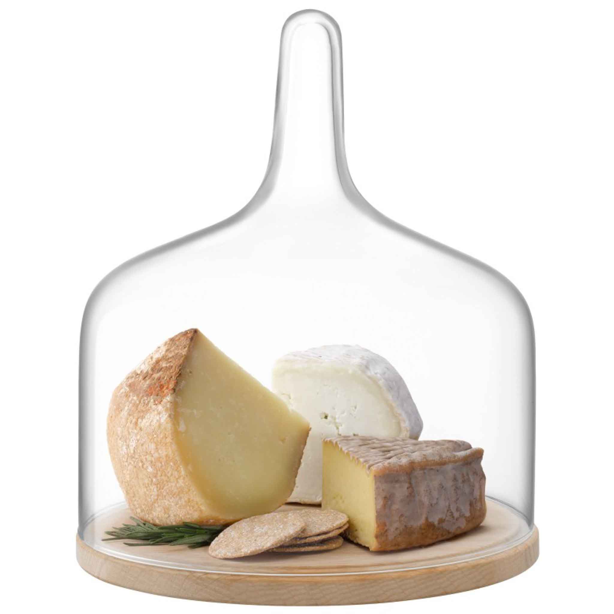 CLOCHE DOME & OAK BASE