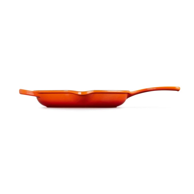 23CM SIGNATURE CAST IRON ROUND SKILLET - VOLCANIC