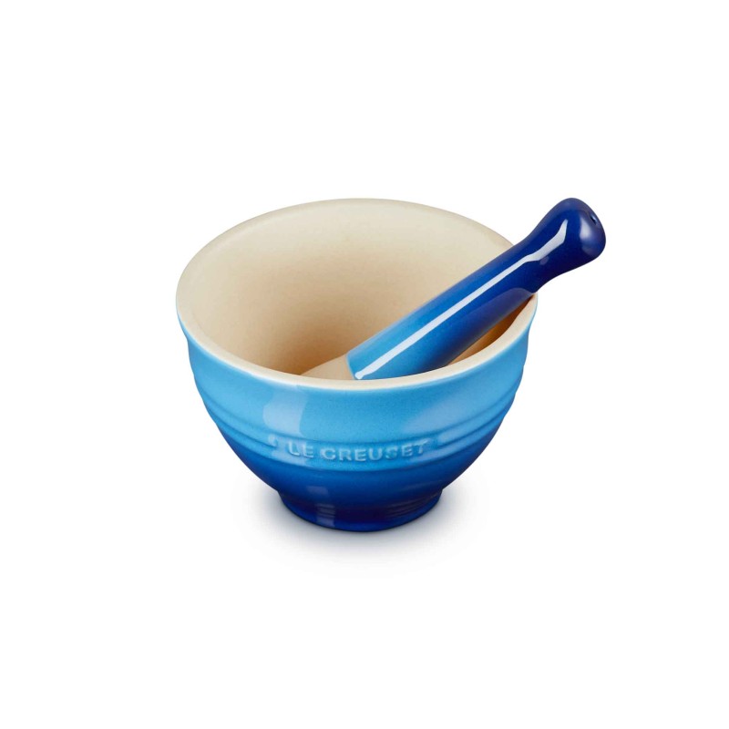 Le Creuset Stoneware Pestle & Mortar Azure
