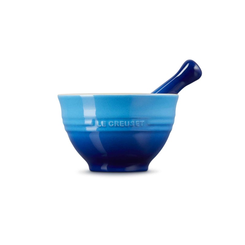 Le Creuset Stoneware Pestle & Mortar Azure