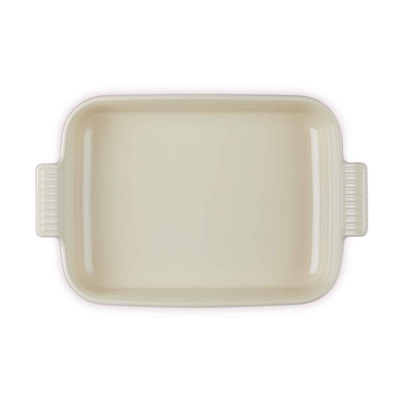 Le Creuset Stoneware Heritage Rectangular Dish 32cm Shell Pink