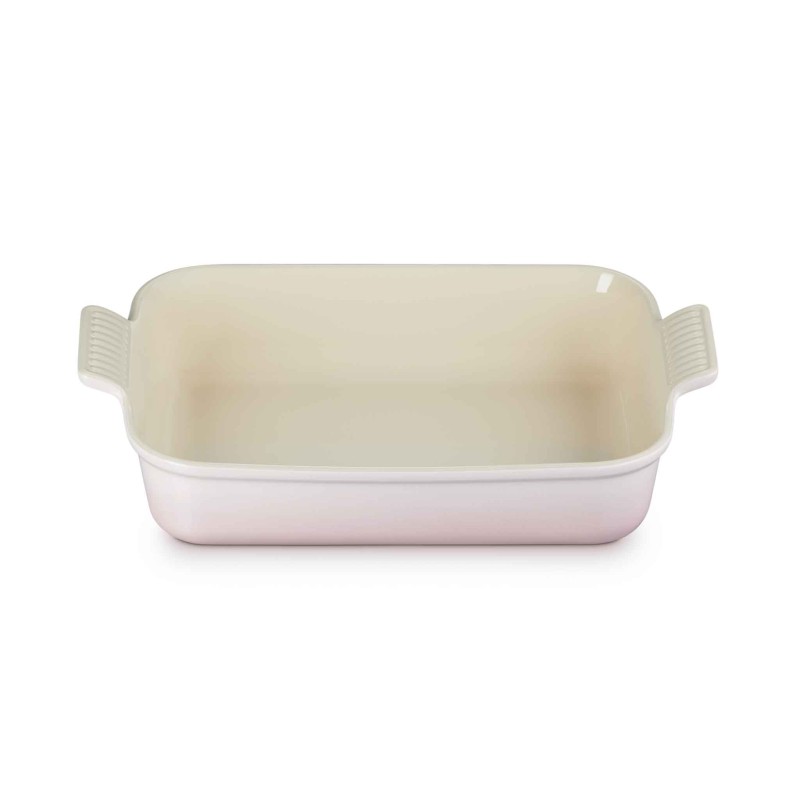 Le Creuset Stoneware Heritage Rectangular Dish 32cm Shell Pink