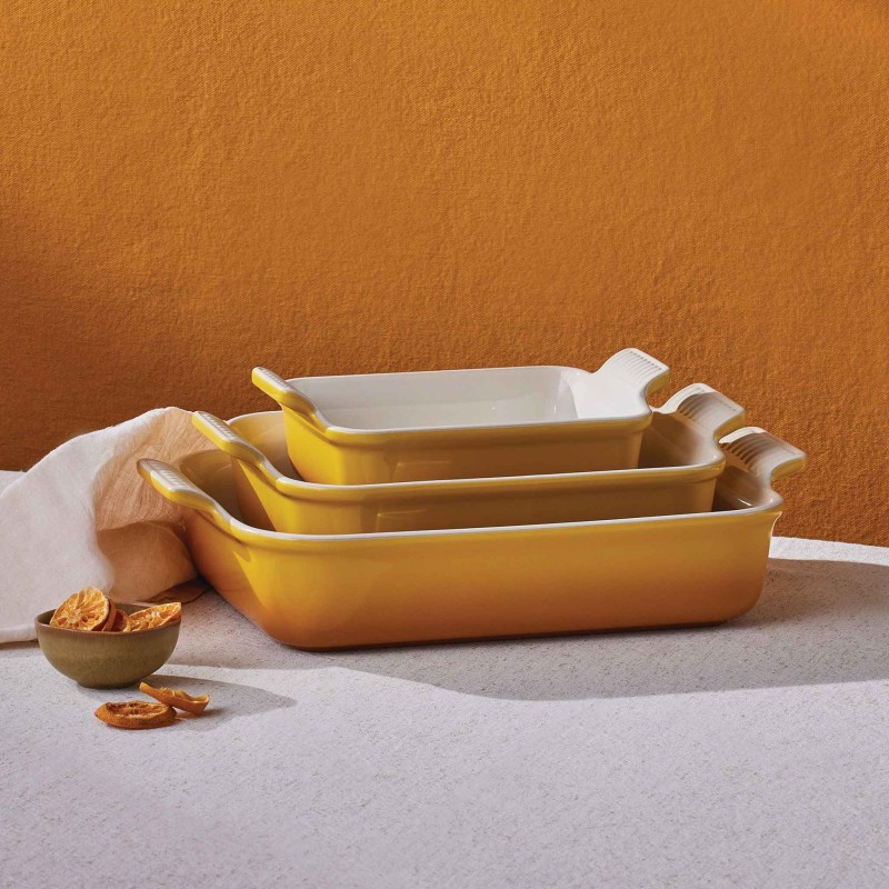 32CM HERITAGE RECTANGULAR BAKING DISH STONEWARE - NECTAR