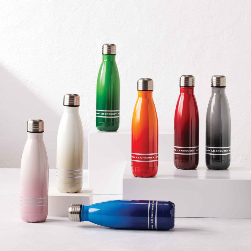 Le Creuset Hydration Bottle 500ml Bamboo