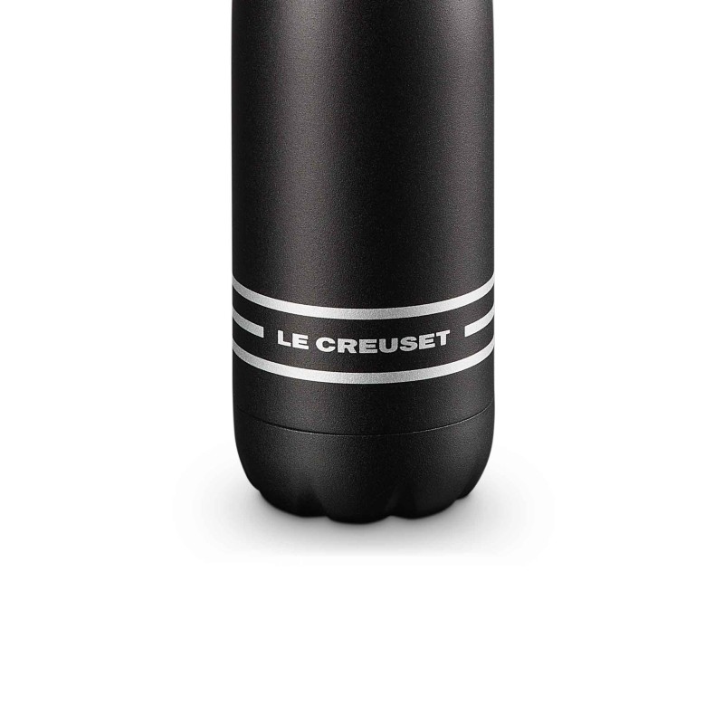Le Creuset Hydration Bottle 500ml Satin Black