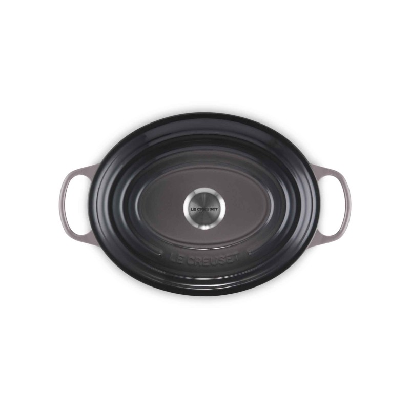 31cm CAST IRON ROUND CASSEROLE - FLINT