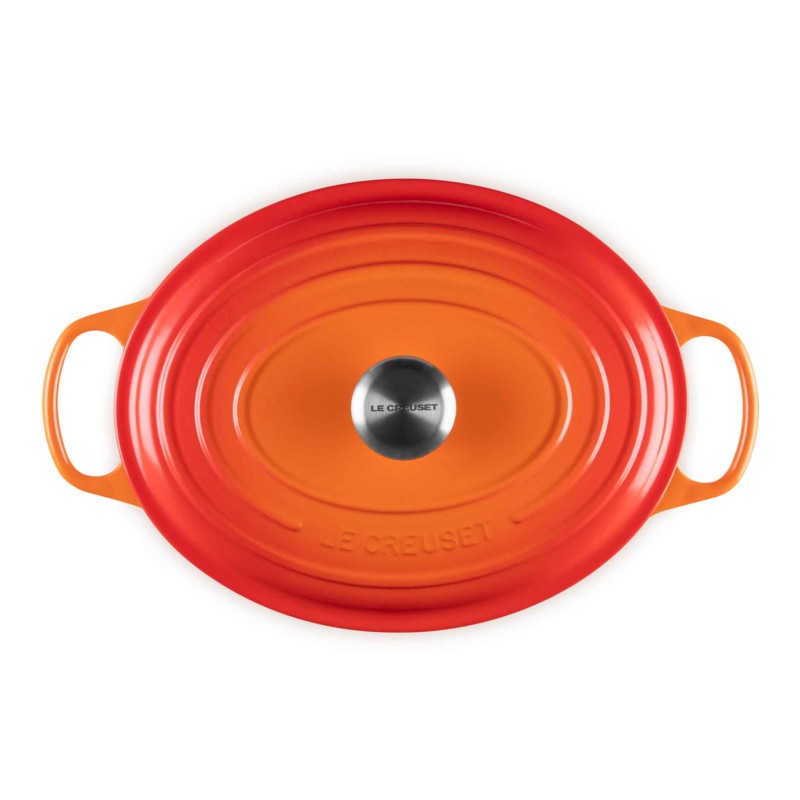 Le Creuset Signature Cast Iron Oval Casserole 31cm Volcanic