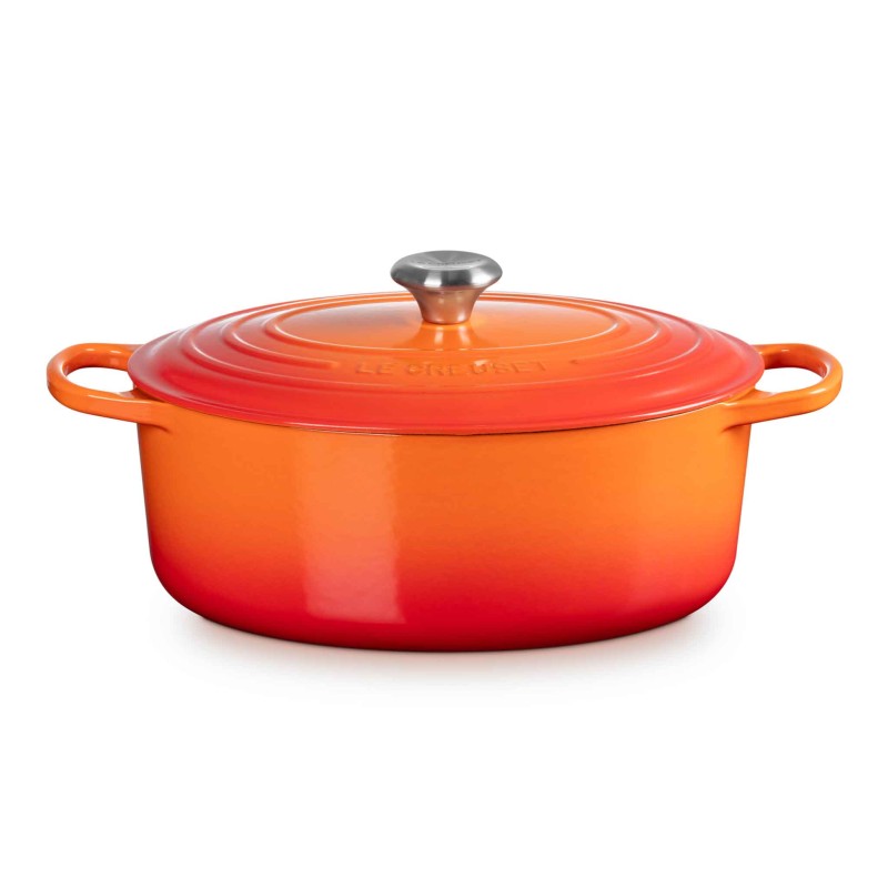 Le Creuset Signature Cast Iron Oval Casserole 31cm Volcanic