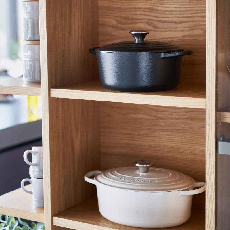 Le Creuset Signature Cast Iron Oval Casserole 29cm Meringue