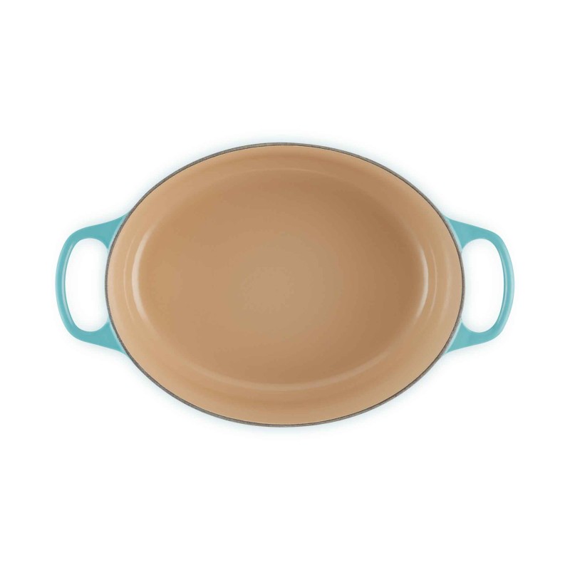 Le Creuset Signature Cast Iron Oval Casserole 29cm Teal