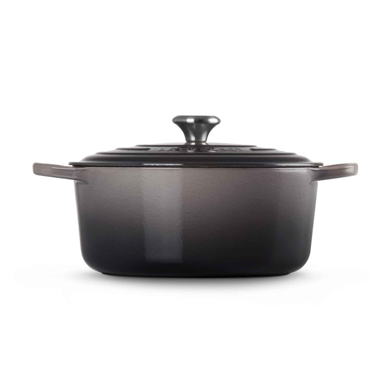 Le Creuset Signature Cast Iron Round Casserole 28cm Flint