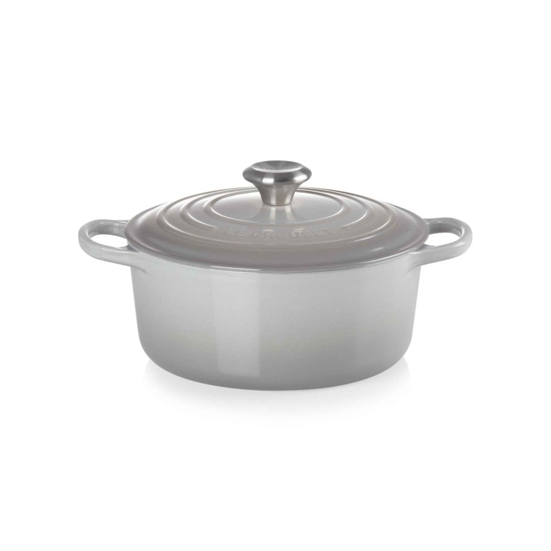 Le Creuset Signature Round Casserole 24cm Mist Grey