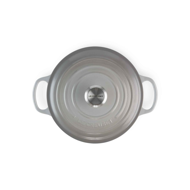 Le Creuset Signature Round Casserole 24cm Mist Grey