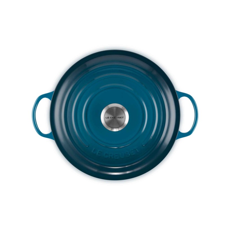 Le Creuset  Cast Iron Soup Pot 26cm Deep Teal