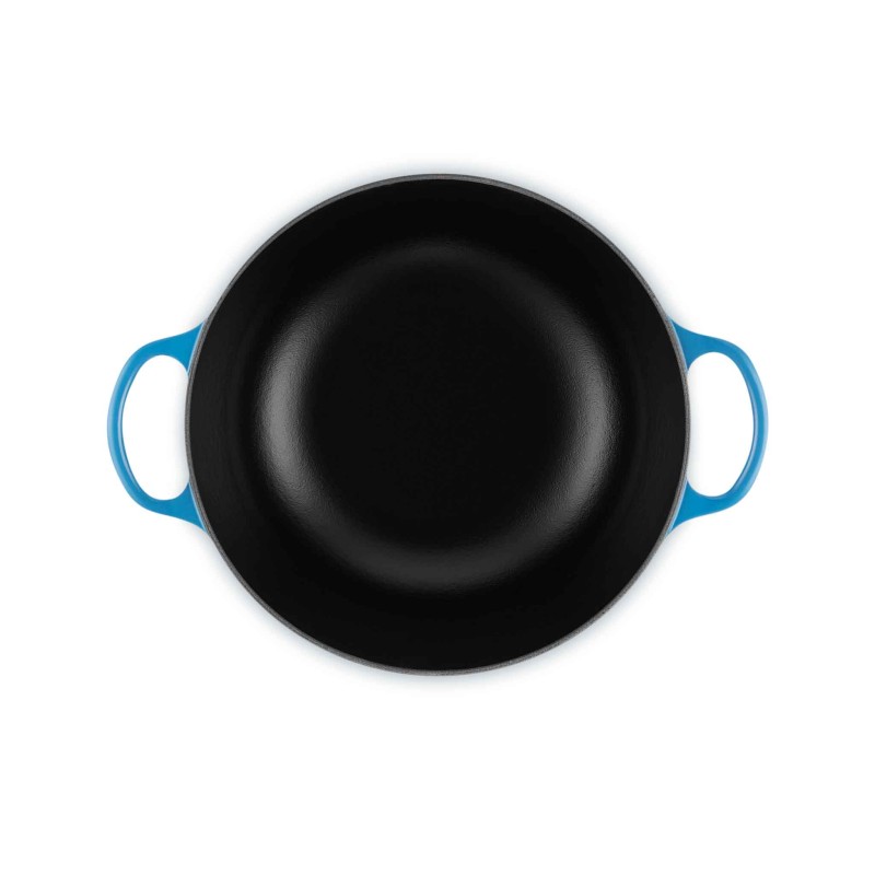 Le Creuset  Cast Iron Soup Pot 26cm Azure Blue