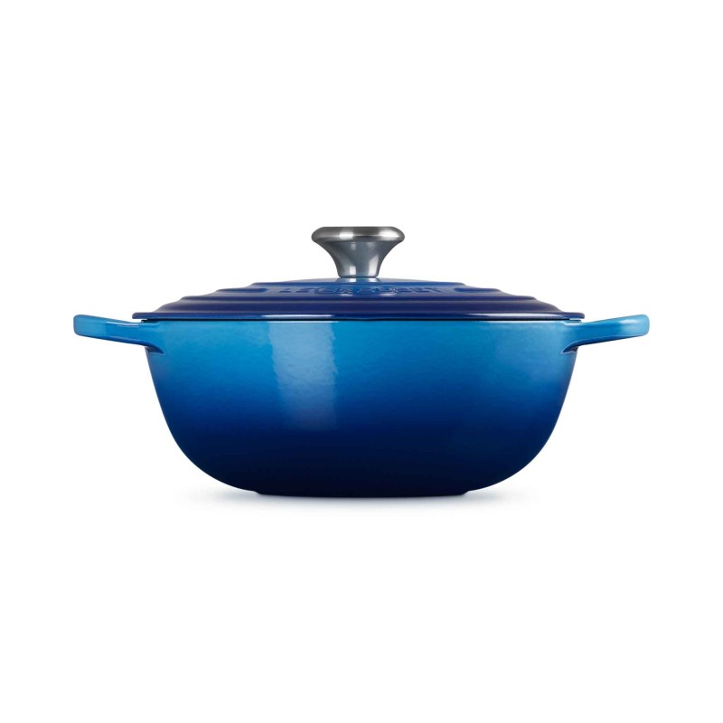 Le Creuset  Cast Iron Soup Pot 26cm Azure Blue