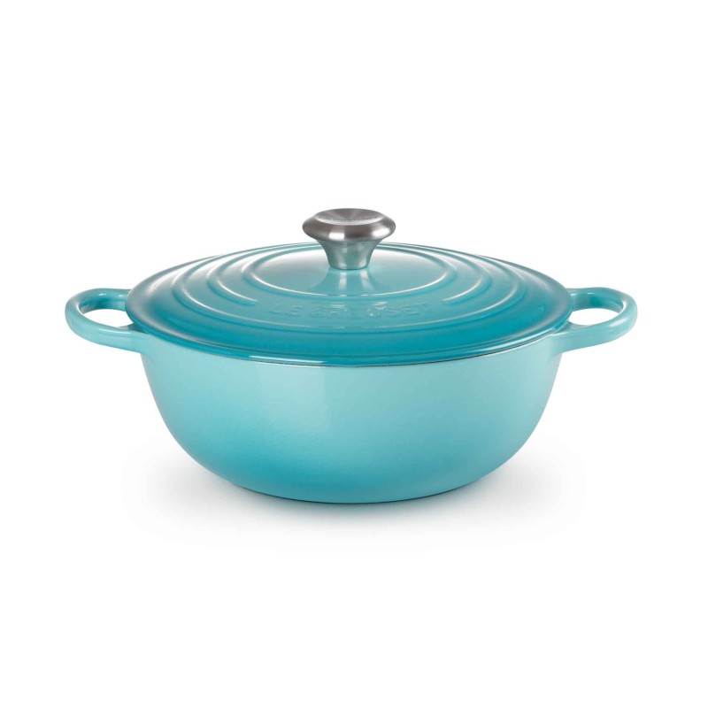 Le Creuset  Cast Iron Soup Pot 26cm Caribbean