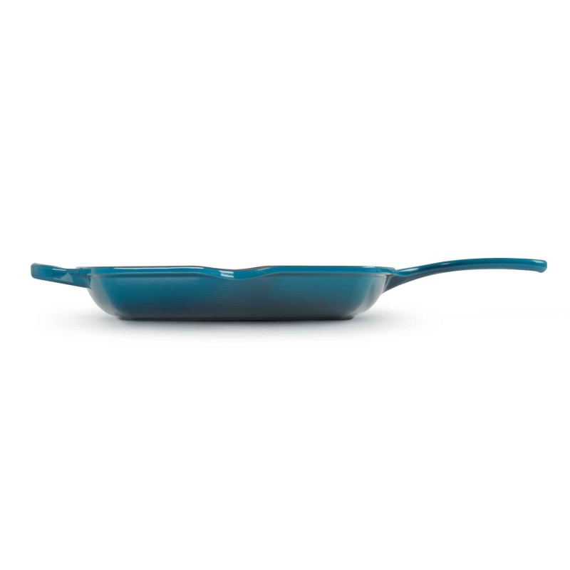 26CM SIGNATURE CAST IRON SQUARE GRILLIT - DEEP TEAL
