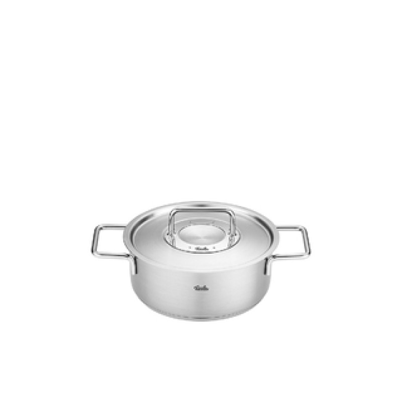 PURE CASSEROLE 24CM WITH METAL LID