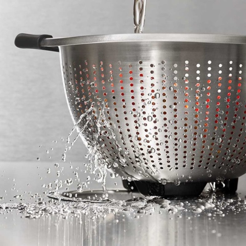 STAINLESS STEEL 3 QT COLANDER