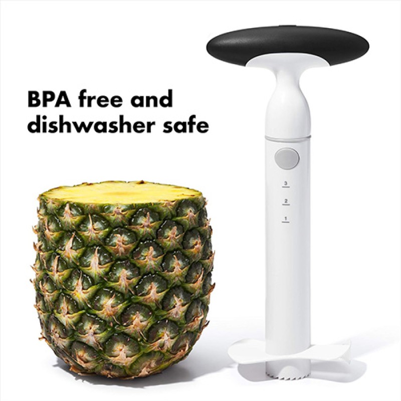 RATCHETING PINEAPPLE SLICER