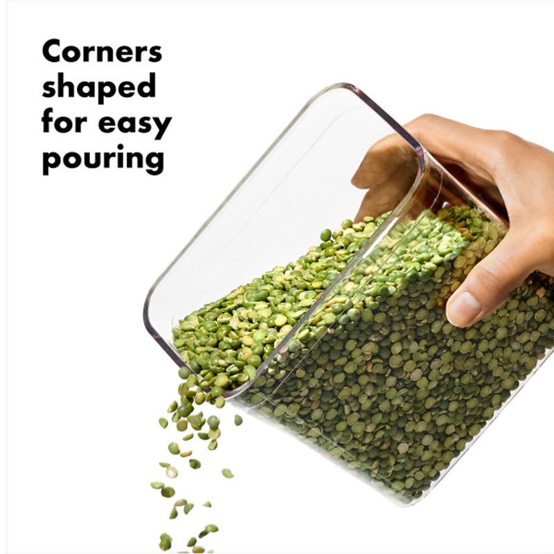 OXO STL POP RECTANGLE SHORT 1.7QT 1.6L