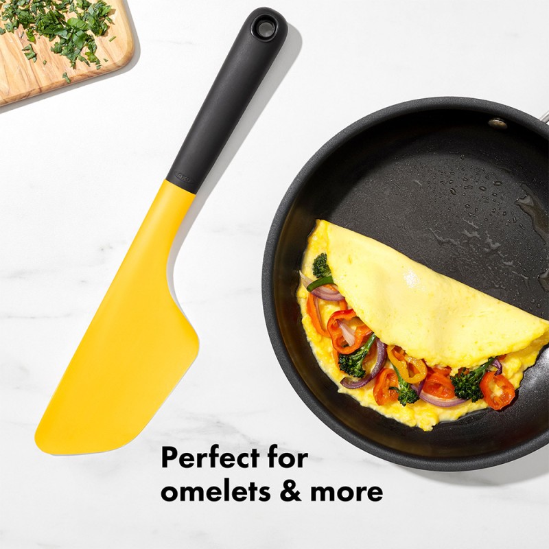 GG FLIP & FOLD OMELET TURNER YELLOW