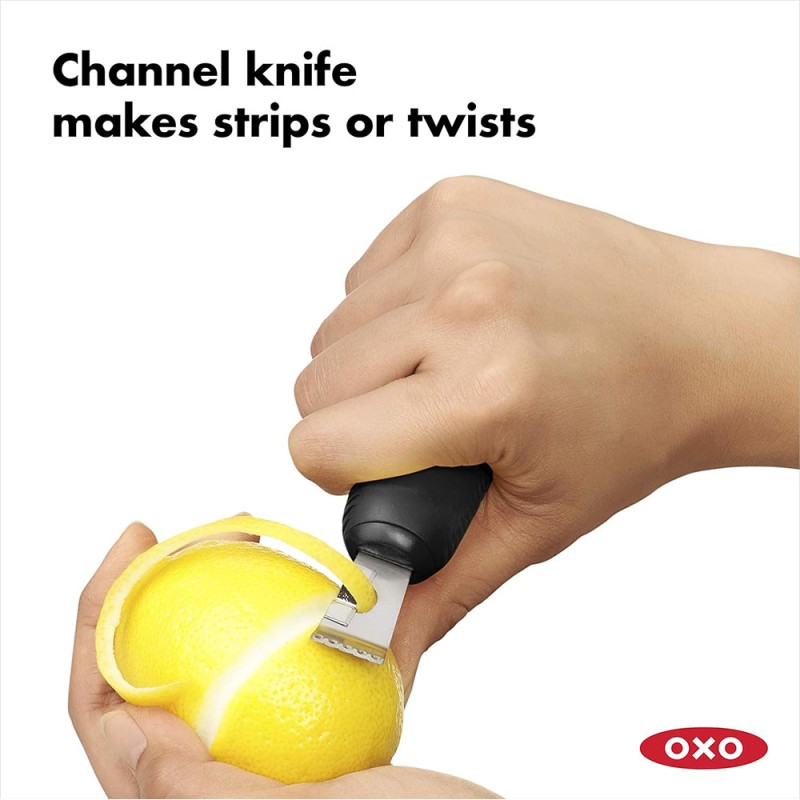 CITRUS ZESTER W/CHANNEL KNIFE