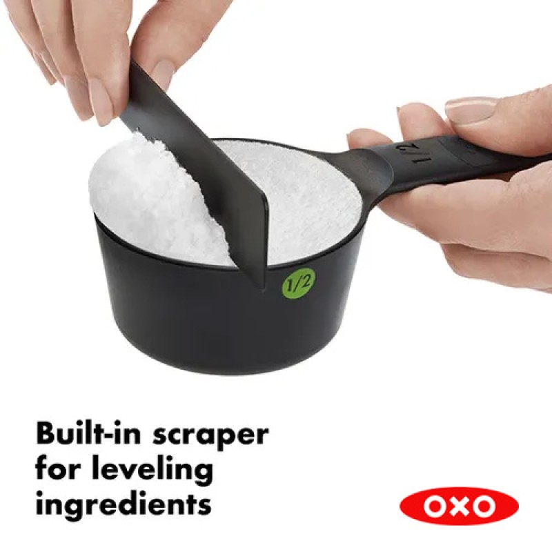 6 PC PLASTIC MEASURING CUPS