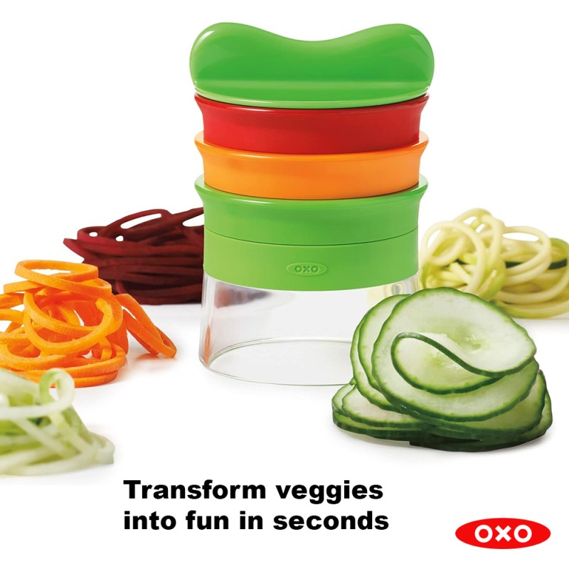 3-BLADE HAND HELD SPIRALIZER