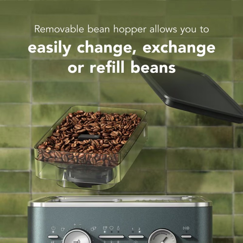 SEMI AUTOMATIC ESPRESSO MACHINE WITH BURR GRINDER - JUNIPER