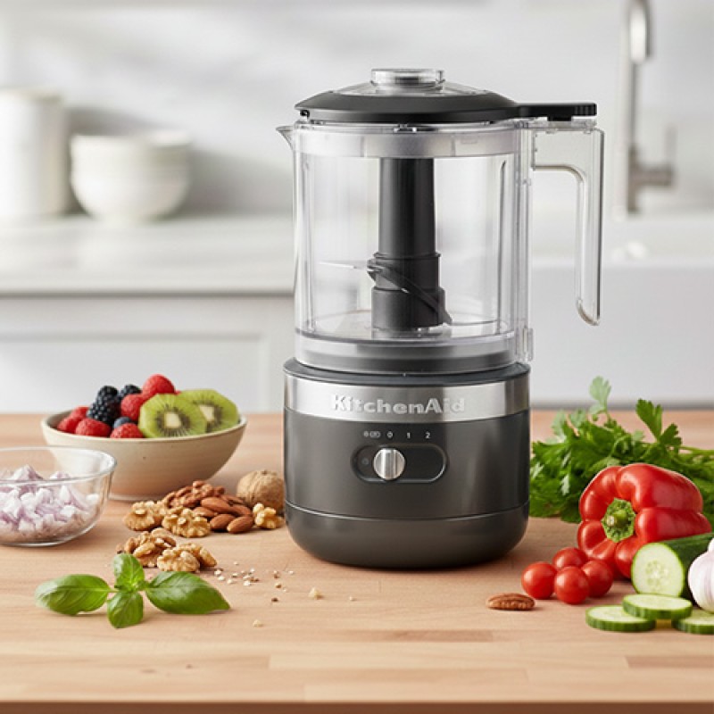 1.18L CORDLESS FOOD CHOPPER - CHARCOAL GREY