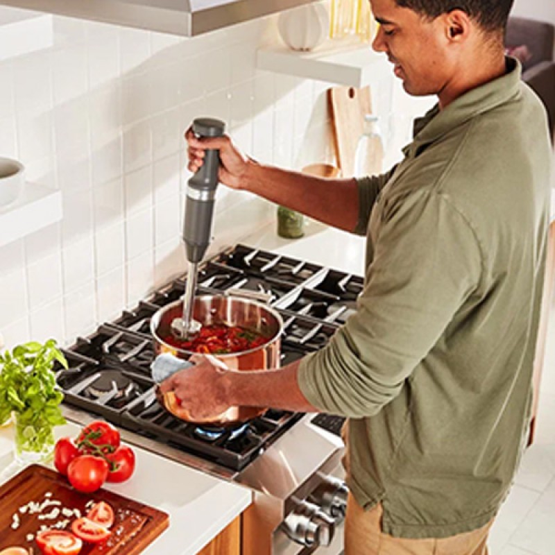 CORDLESS HAND BLENDER - CHARCOAL GREY