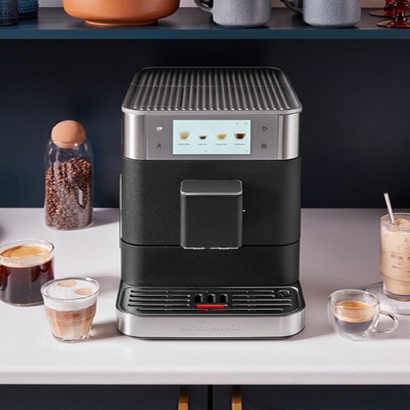 FULLY AUTOMATIC ESPRESSO MACHINE KF8 - CAST IRON BLACK