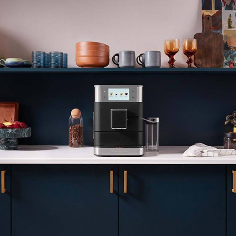 FULLY AUTOMATIC ESPRESSO MACHINE KF8 - CAST IRON BLACK