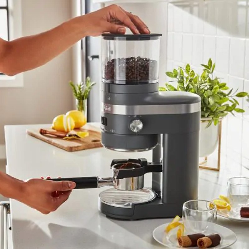 ARTISAN COFFEE GRINDER - CHARCOAL GREY