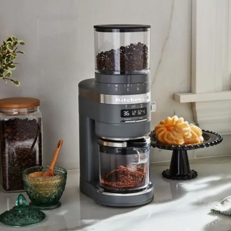 ARTISAN COFFEE GRINDER - CHARCOAL GREY