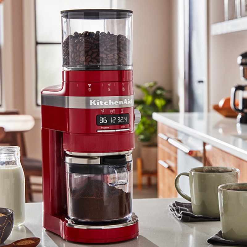 ARTISAN COFFEE GRINDER - CANDY APPLE