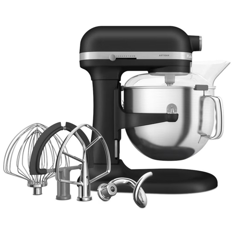 6.6L BOWL LIFT STAND MIXER - ARTISAN - CAST IRON BLACK