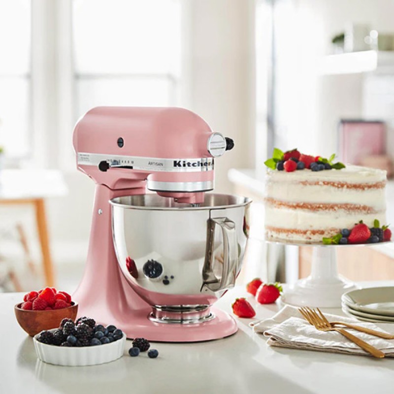 4.8L ARTISAN STAND MIXER - DRIED ROSE
