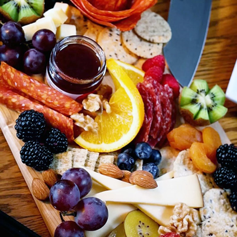 CHARCUTERIE XL PADDLE BOARD YELLOW BIRCH