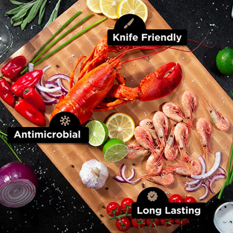 BUTCHER BLOCK PRO RAISED CHERRY